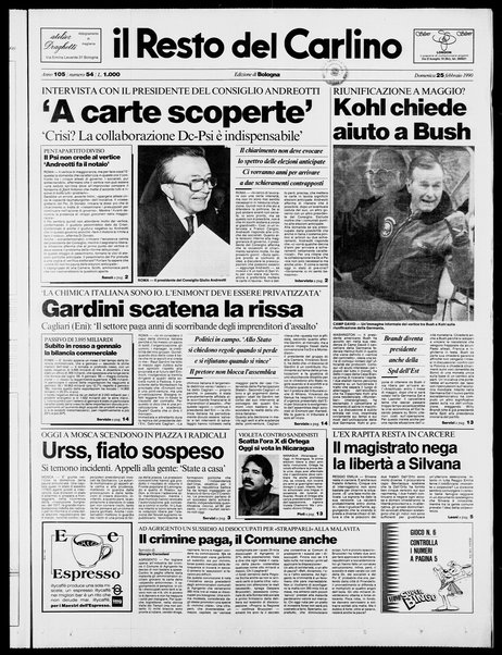 Il Resto del Carlino : giornale dell'Emilia